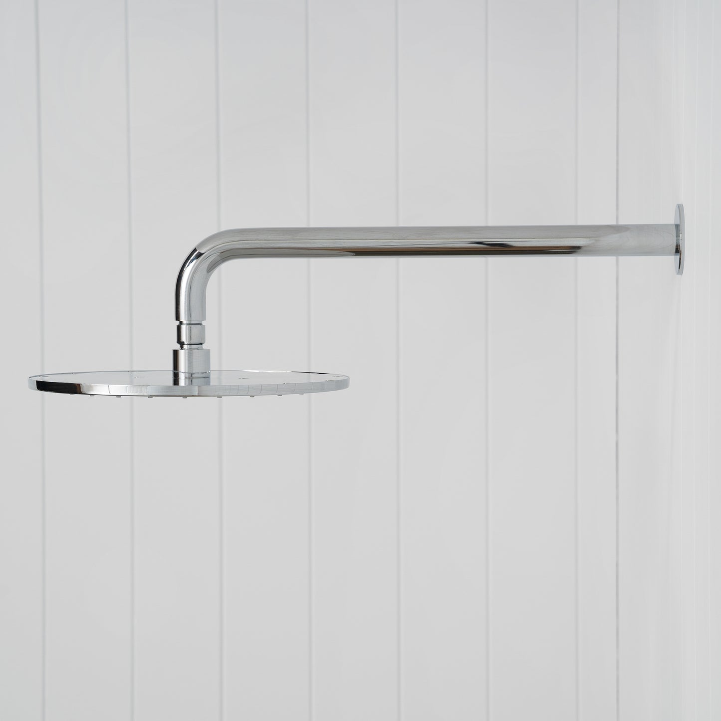 Bordeaux Wall Mounted Shower Head with Arm Chrome