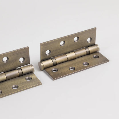 Venezia Door Butt Hinge Antique Brass