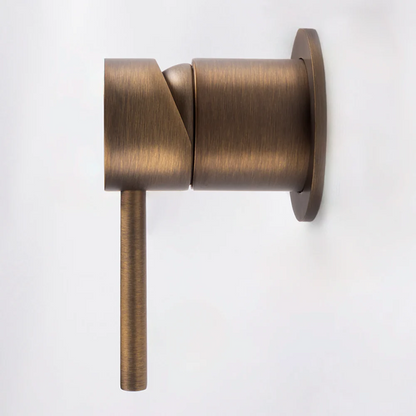 Milano Wall Mixer Antique Brass