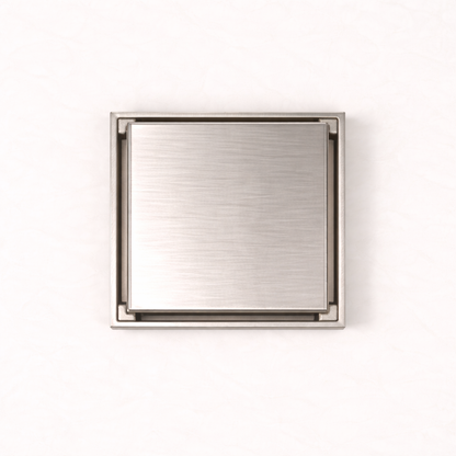 Granada Tile Insert Floor Waste Brushed Nickel