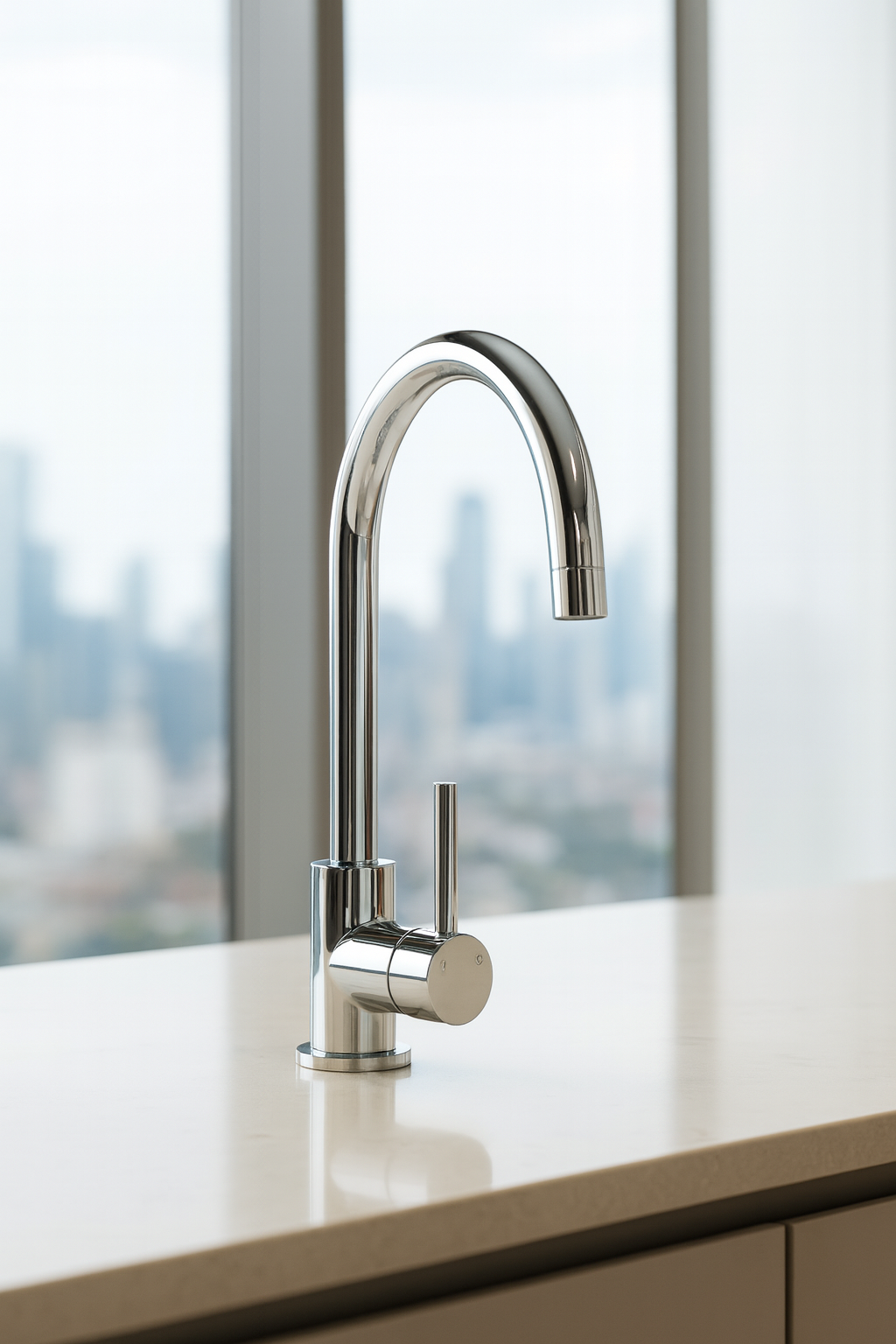 Como Kitchen Mixer Tap - Chrome