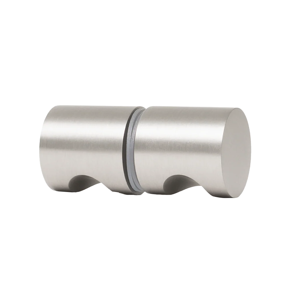 Corfu Shower Door Handle Brushed Nickel