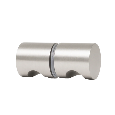 Corfu Shower Door Handle Brushed Nickel