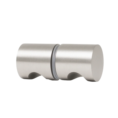 Corfu Shower Door Handle Brushed Nickel
