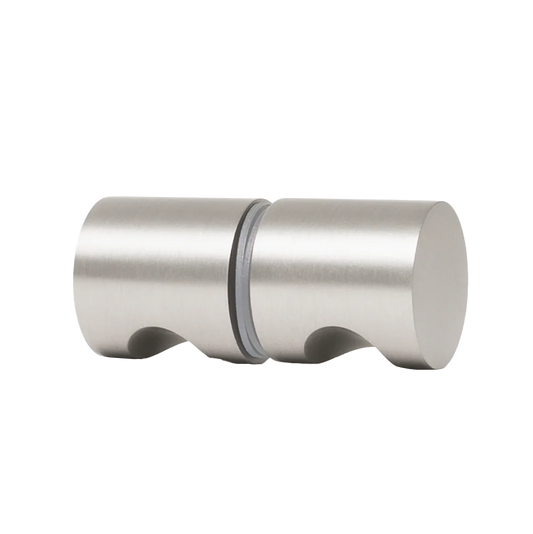 Corfu Shower Door Handle Brushed Nickel