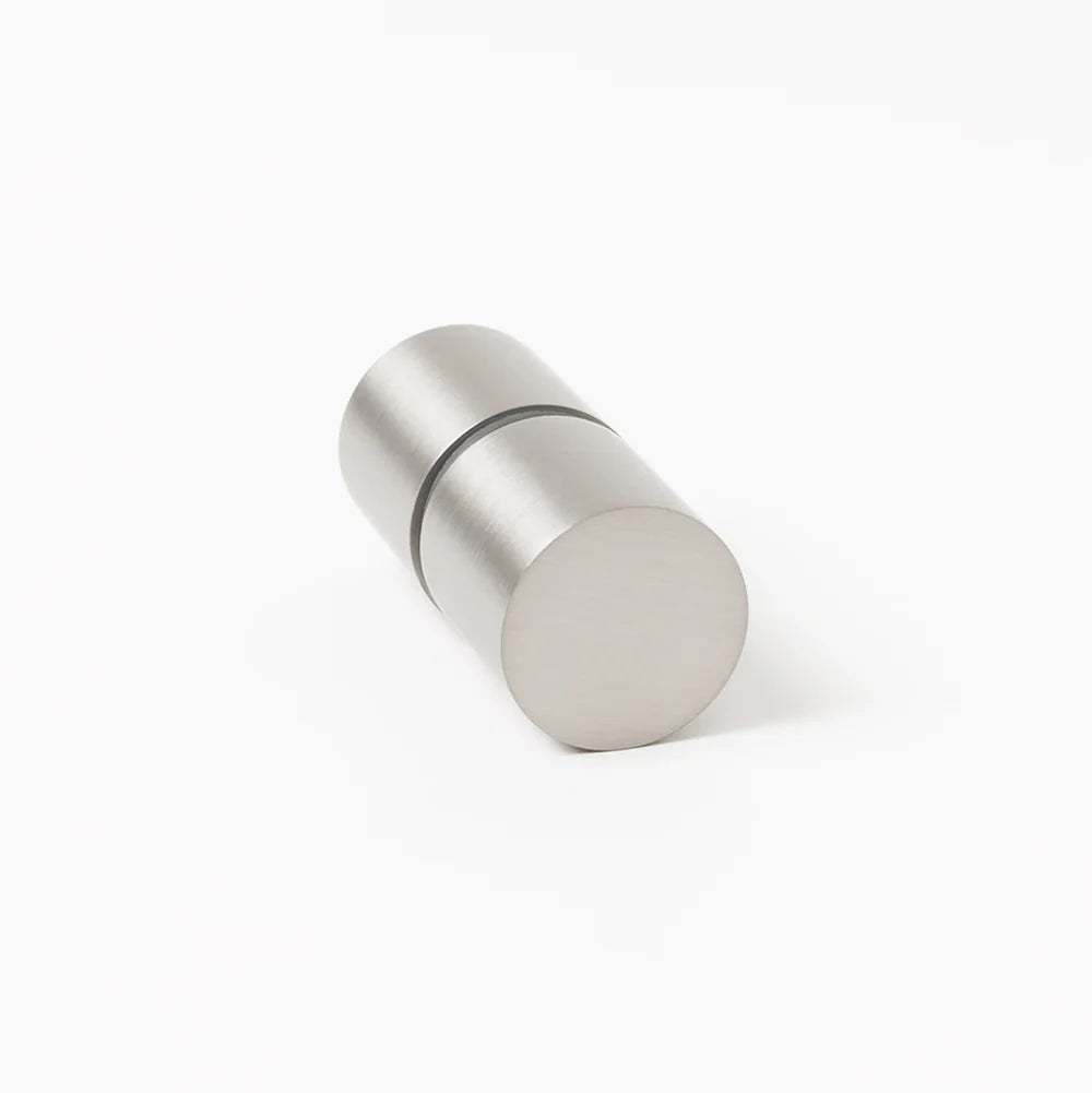 Corfu Shower Door Handle Brushed Nickel