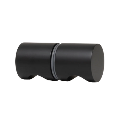 Corfu Shower Door Handle Matte Black