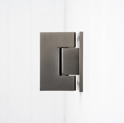Rennes Shower Hinge Glass to Wall Gun Metal