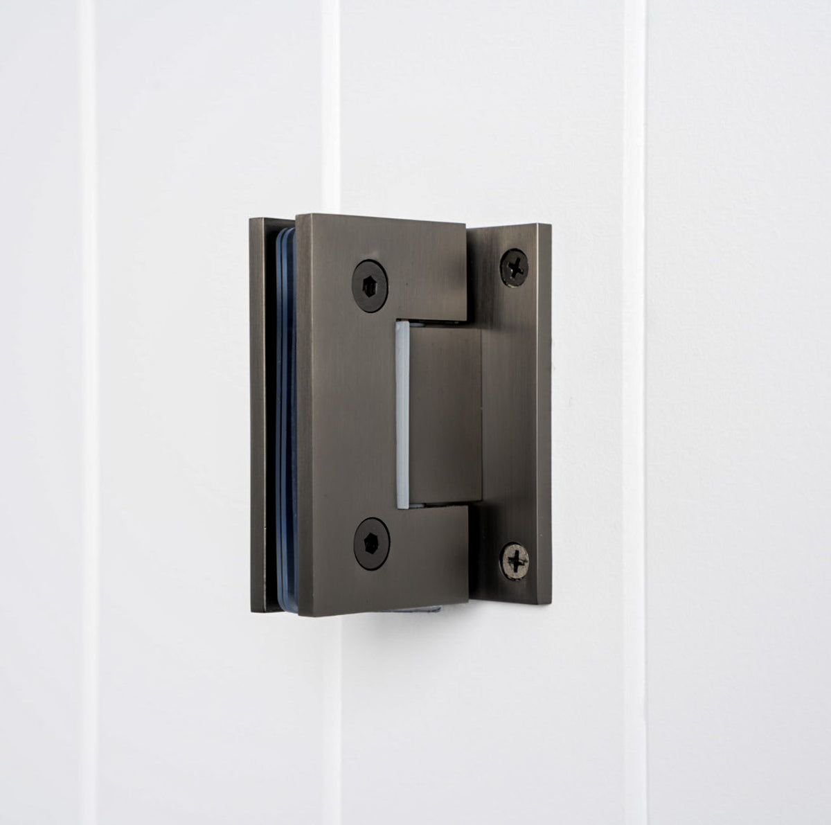Rennes Shower Hinge Glass to Wall Gun Metal