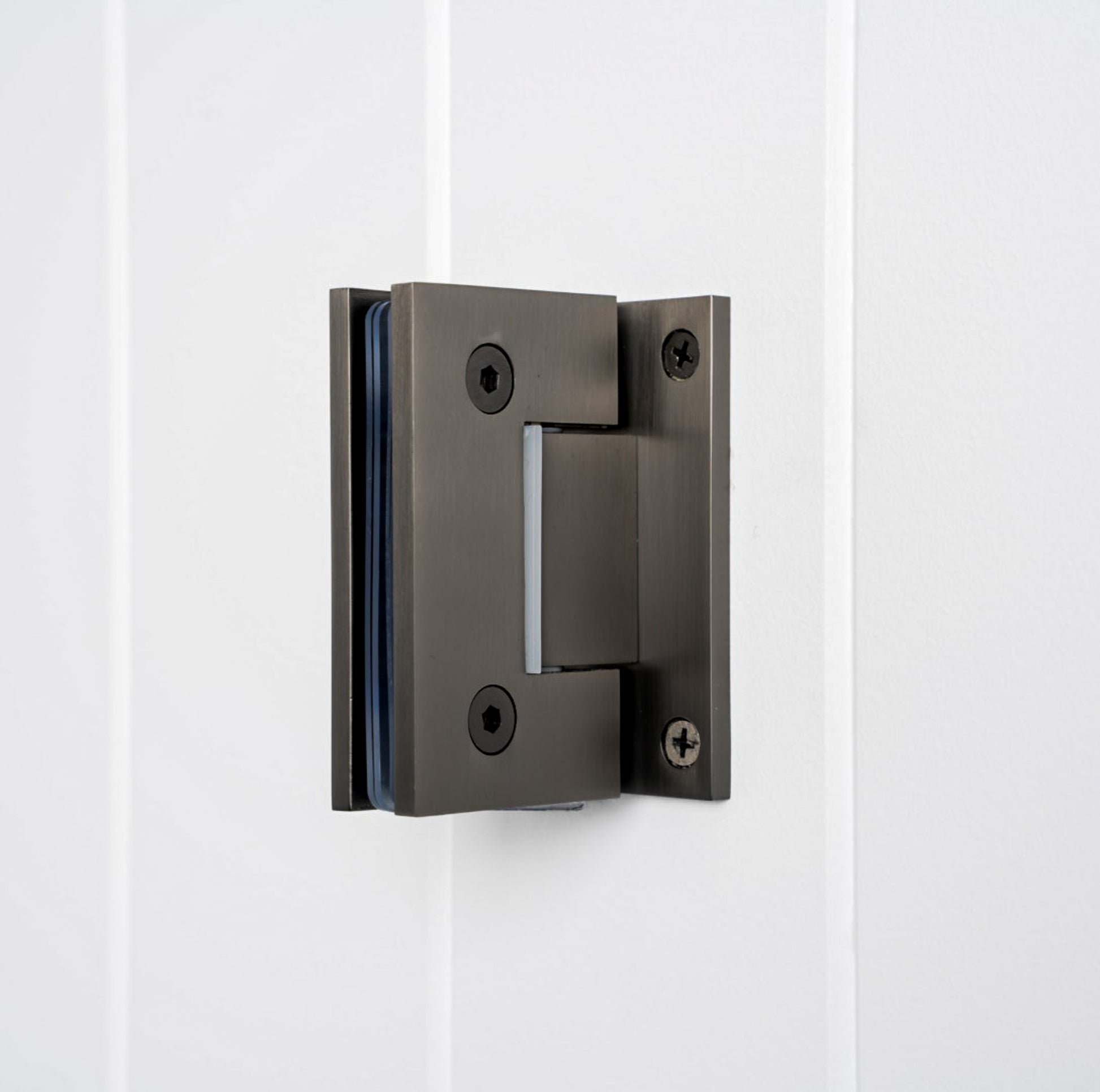 Rennes Shower Hinge Glass to Wall Gun Metal