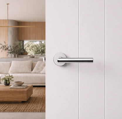 Santorini Door Handle Chrome