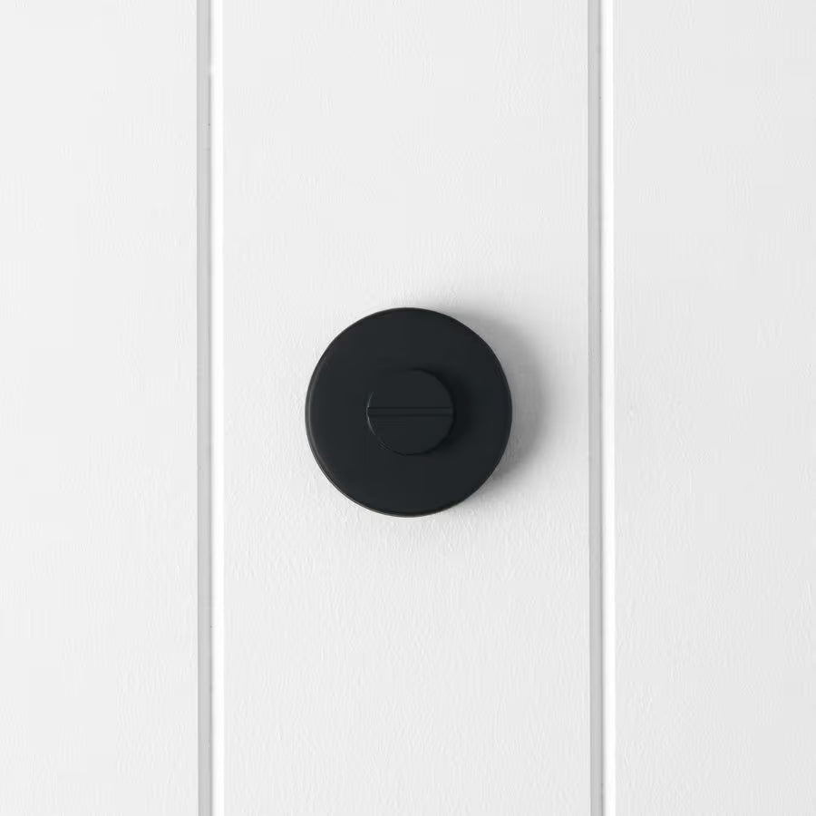 Prague Door Lock Matte Black
