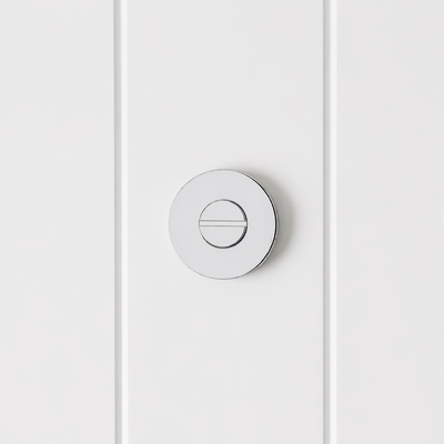 Prague Door Lock Chrome