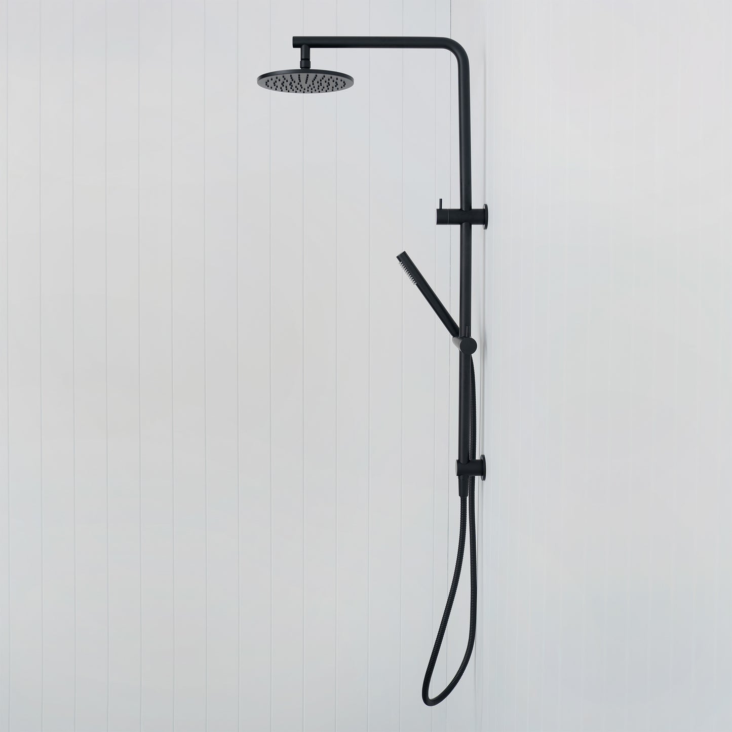 Corsica Dual Shower Head Matte Black