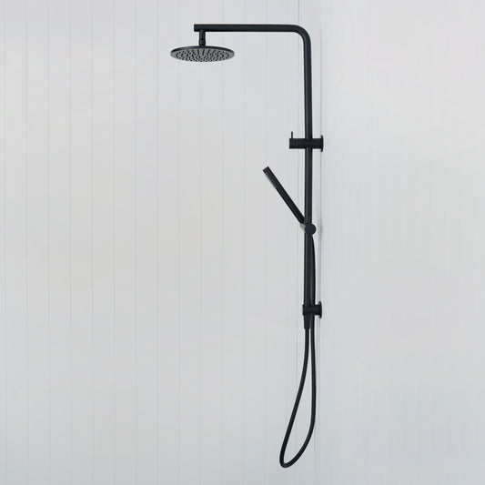 Corsica Dual Shower Head Matte Black