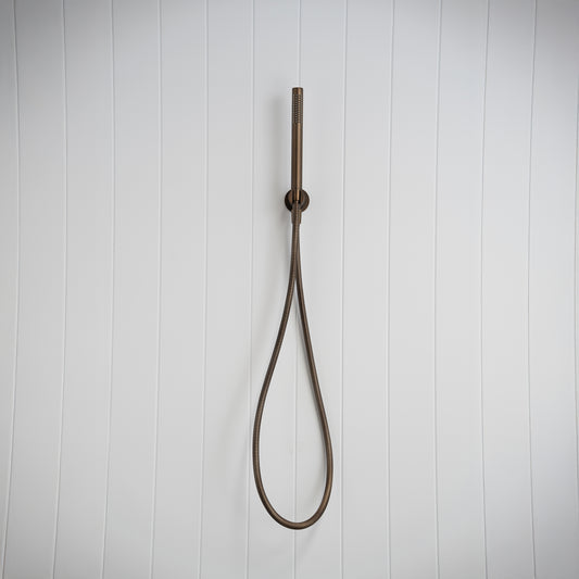 Versailles Handheld Shower Head with Hose - Antique Brass