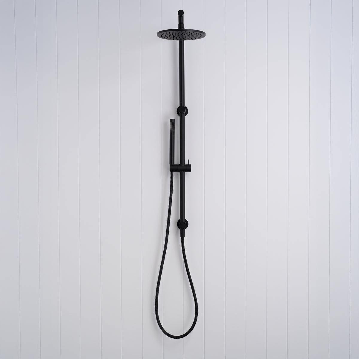 Corsica Dual Shower Head Matte Black