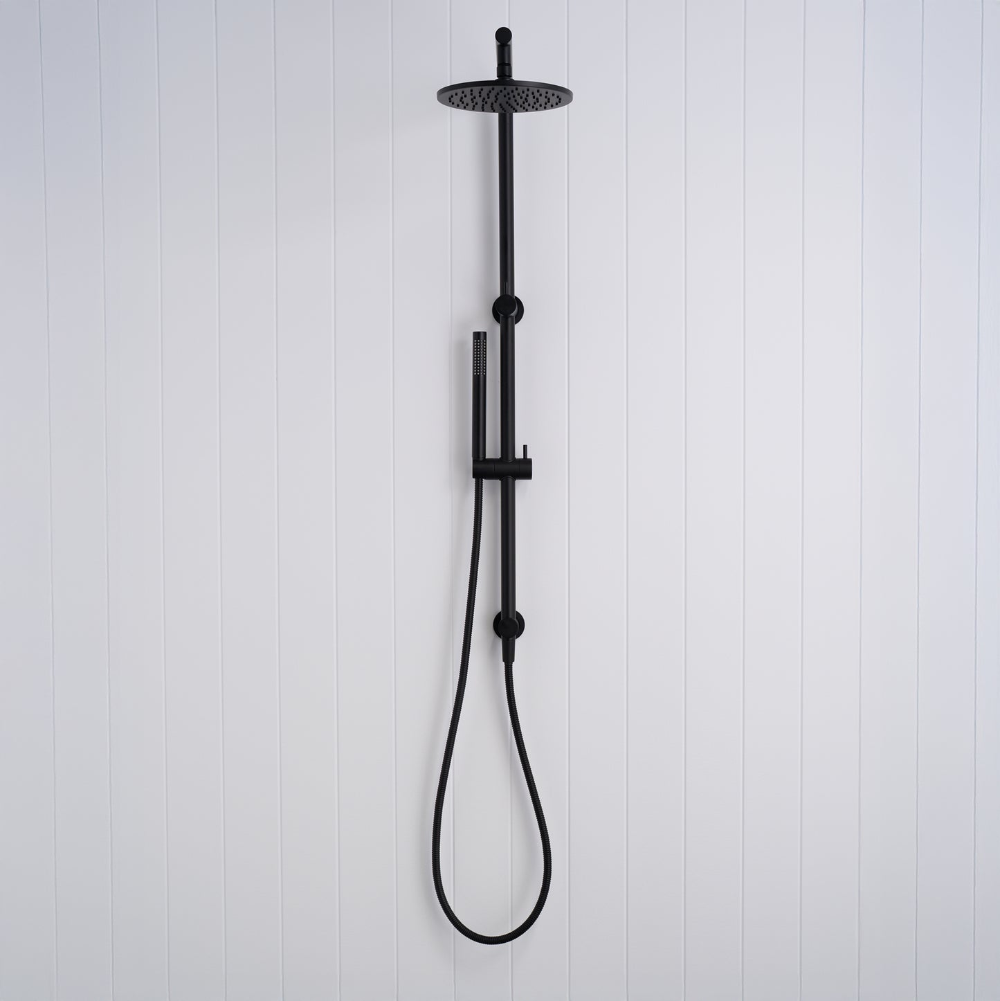Corsica Dual Shower Head Matte Black