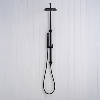 Corsica Dual Shower Head Matte Black