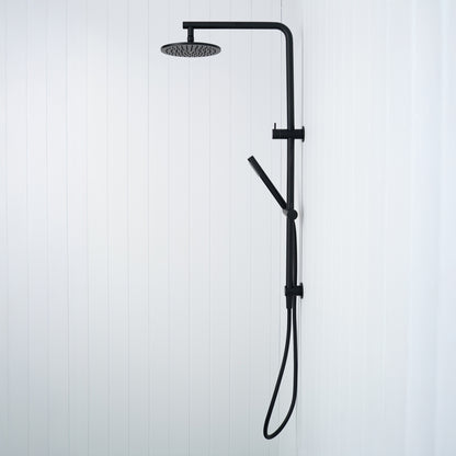 Corsica Dual Shower Head Matte Black