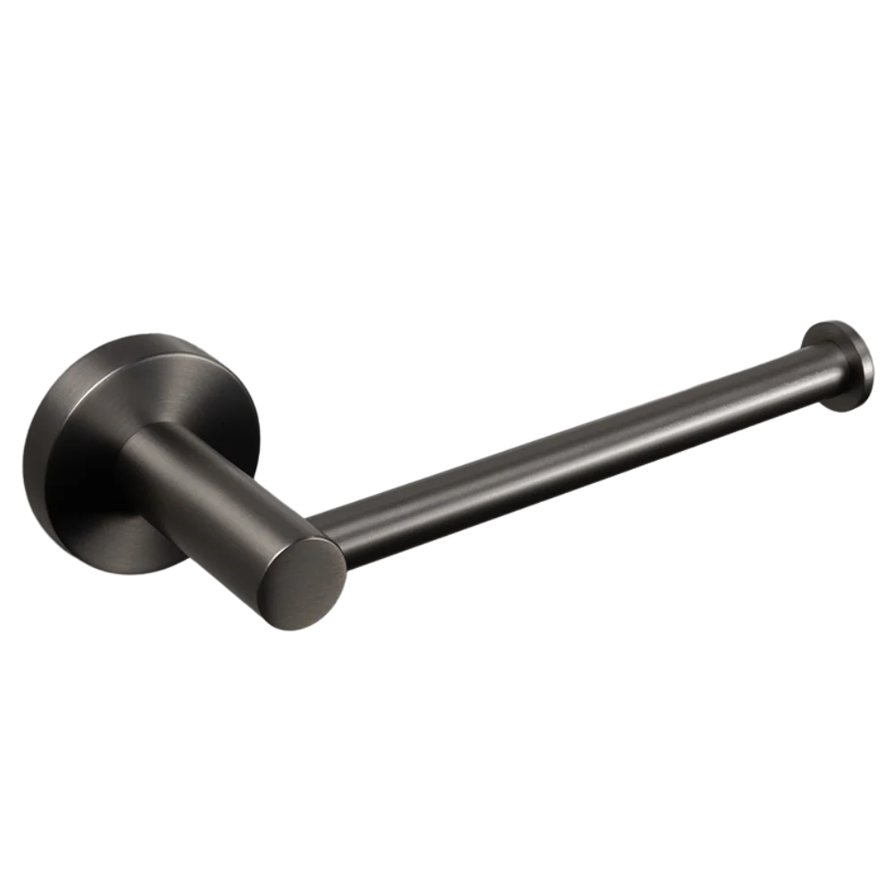 Lille Toilet Roll Holder - Brushed Gun Metal