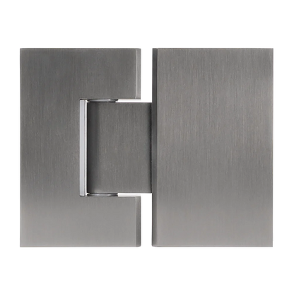 Geneva Shower Hinge Glass to Glass Gunmetal