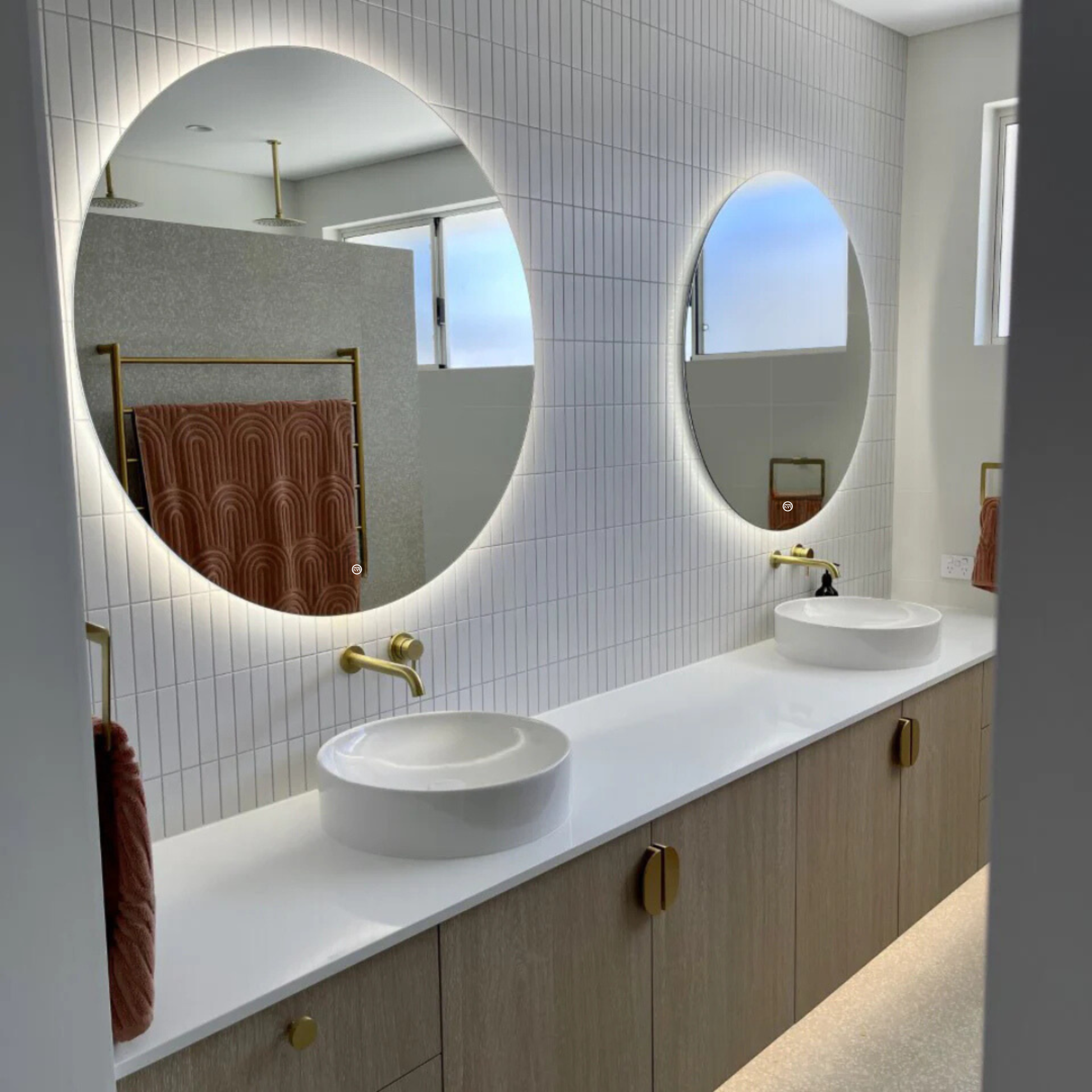 Amalfi Ambient LED Mirror