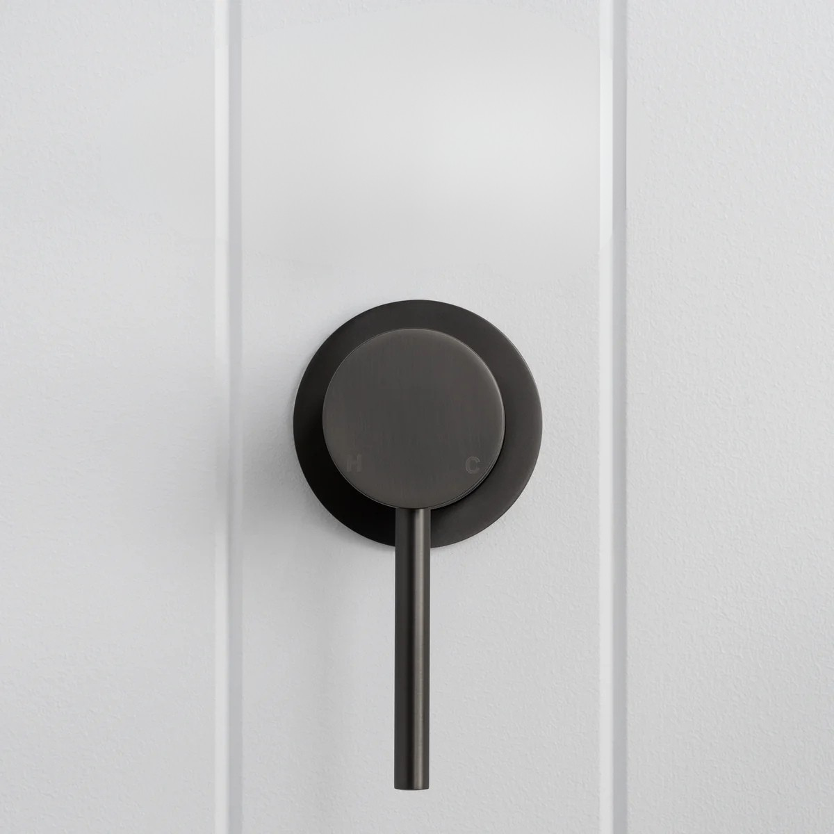 Milano Wall Mixer Gunmetal