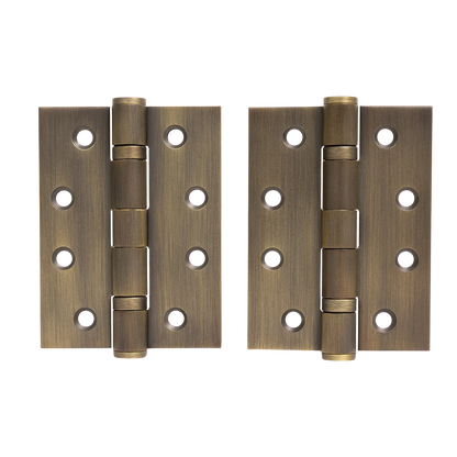 Venezia Door Butt Hinge Antique Brass