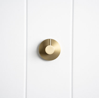 Copenhagen Robe Hook Brushed Brass