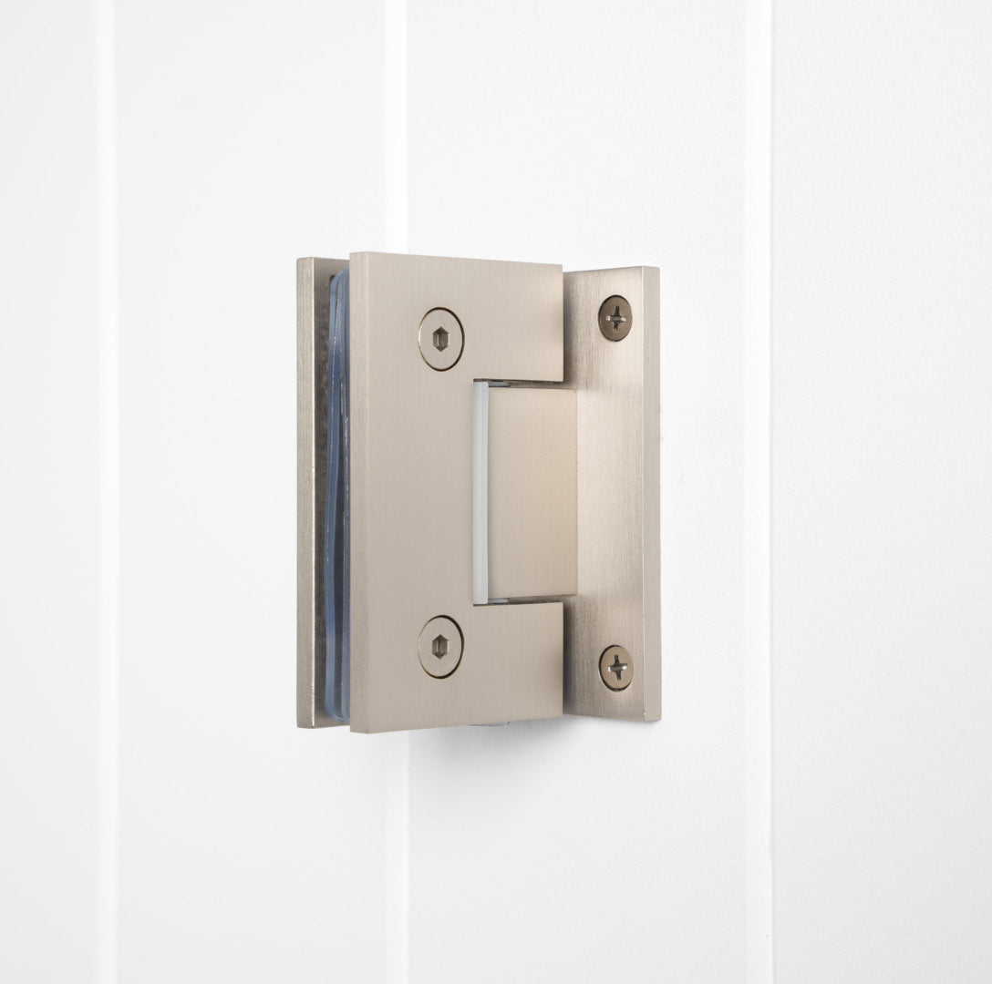 Rennes Shower Hinge Glass to Wall Brushed Nickel