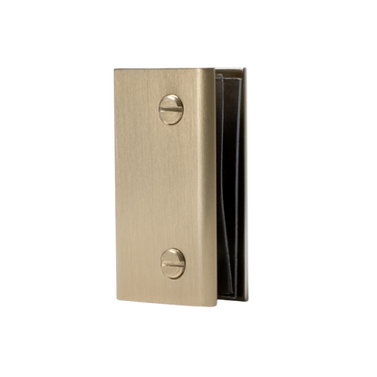 Rhodes Shower Glass Clamp Brass