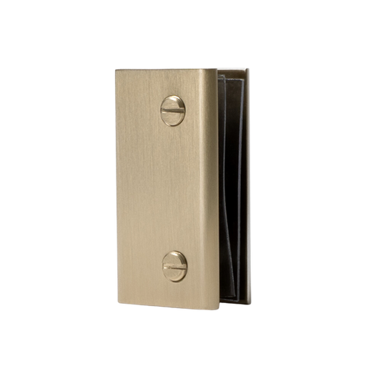 Rhodes Shower Glass Clamp Brass