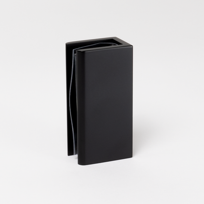 Rhodes Shower Glass Clamp Matte Black
