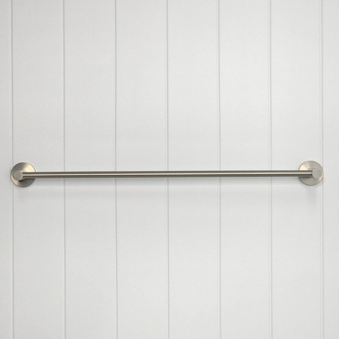Provence 600mm Single Towel Rail Brushed Nickel