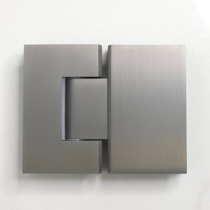 Geneva Shower Hinge Glass to Glass Gunmetal