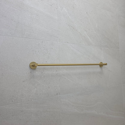 Provence 600mm Single Towel Rail Brushed Brass