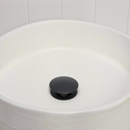 Lisbon Pop Up Basin Waste Matte Black