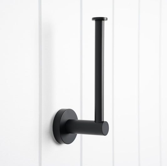 Lille Toilet Roll Holder - Matte Black