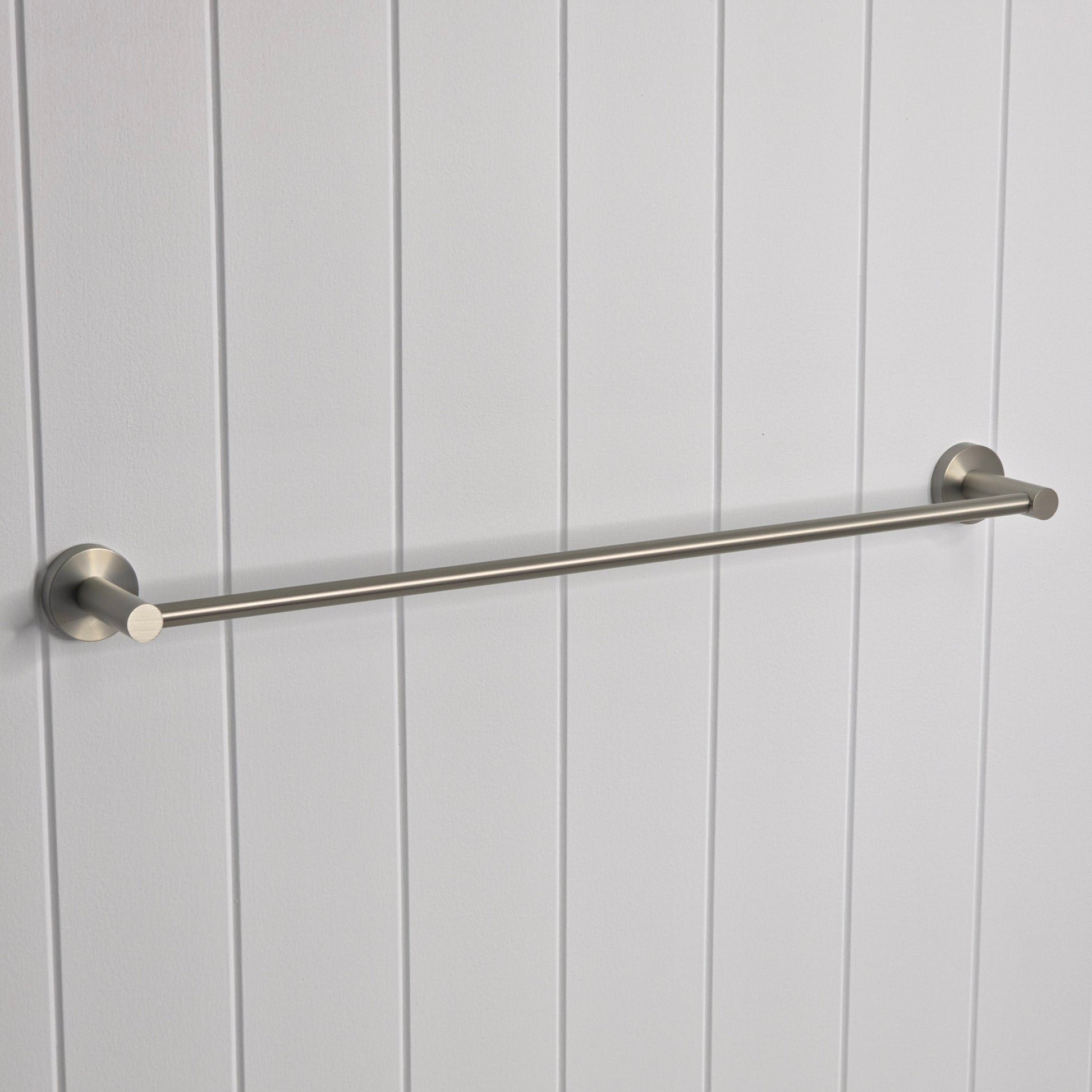 Provence 600mm Single Towel Rail Brushed Nickel