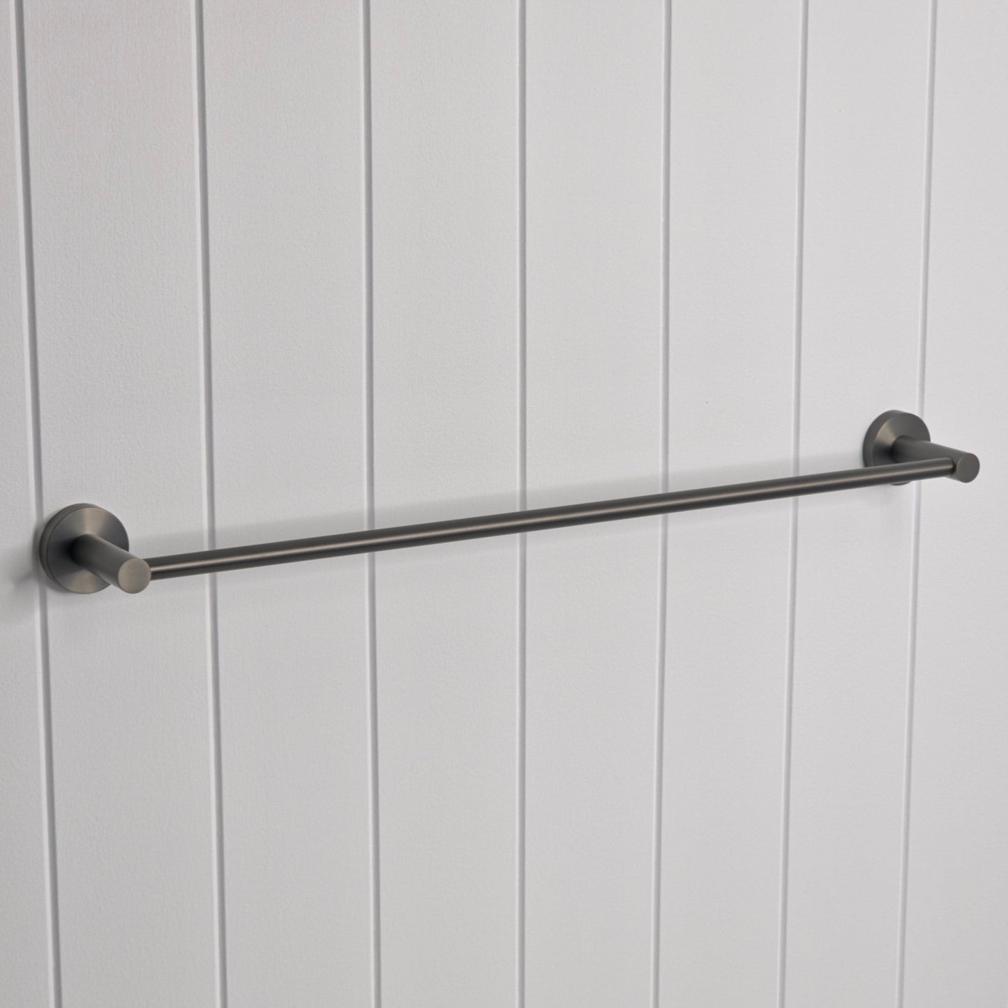 Provence 600mm Single Towel Rail Gunmetal