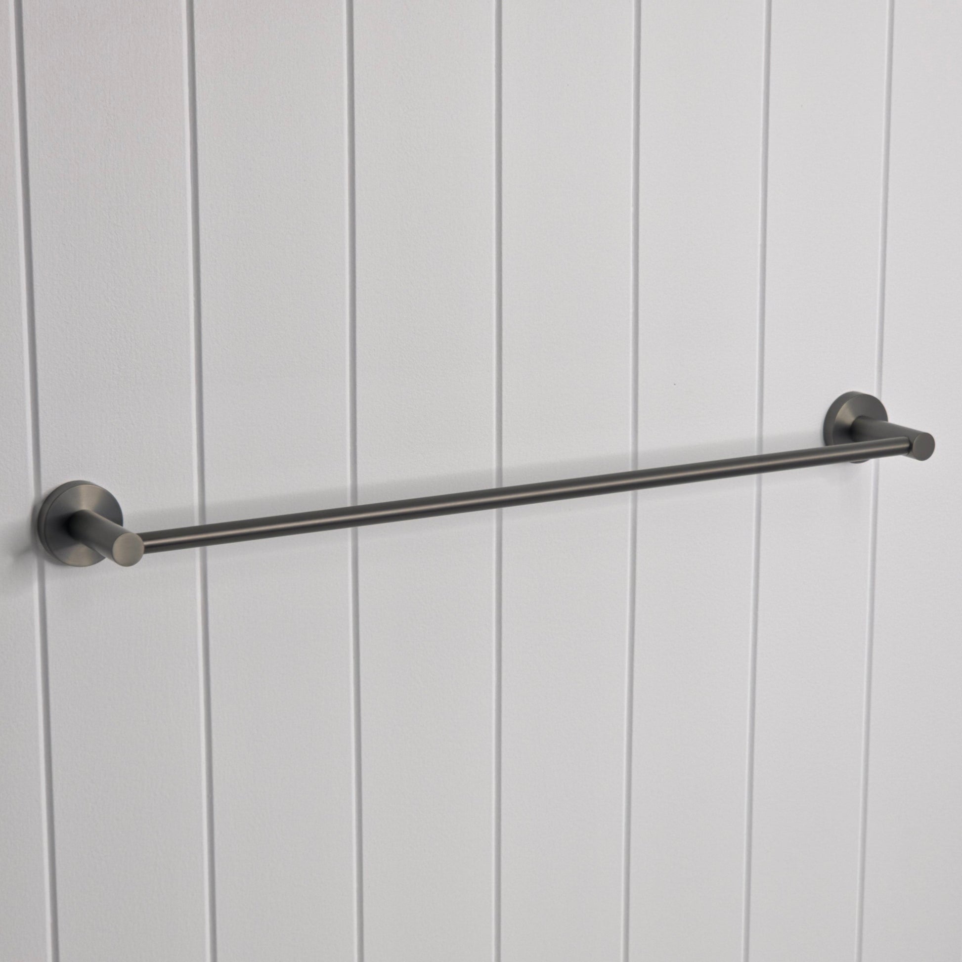 Provence 600mm Single Towel Rail Gunmetal