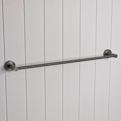 Provence 600mm Single Towel Rail Gunmetal