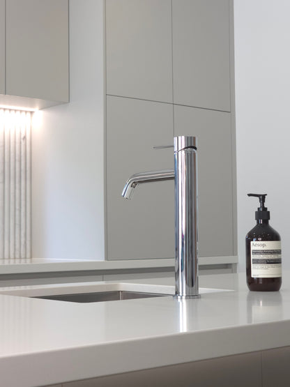 Vienna Tall Basin Mixer Chrome