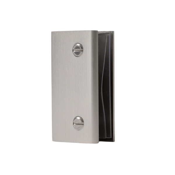 Rhodes Shower Glass Clamp Brushed Nickel