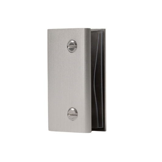 Rhodes Shower Glass Clamp Brushed Nickel
