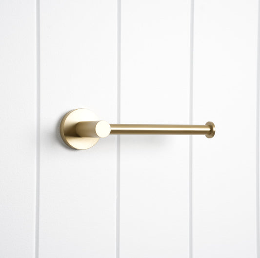 Lille Toilet Roll Holder - Brushed Brass