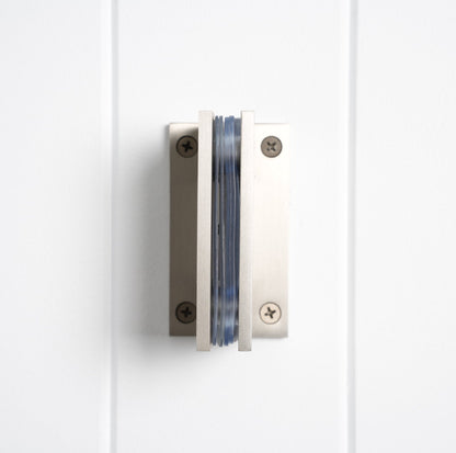 Rennes Shower Hinge Glass to Wall Brushed Nickel