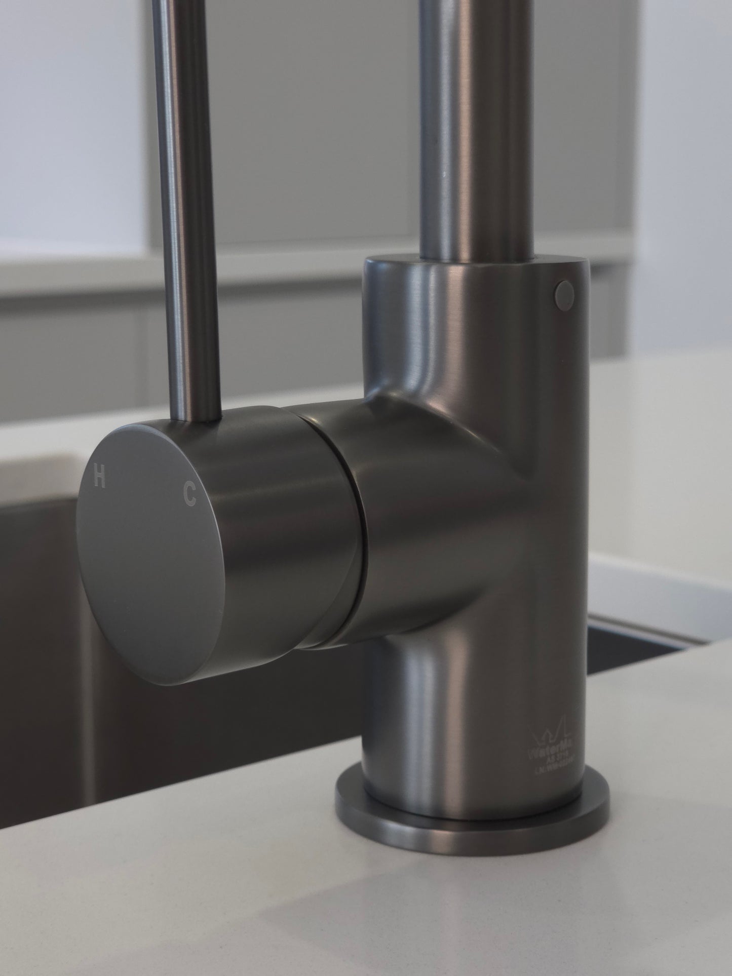 Como Kitchen Mixer Tap - Gunmetal