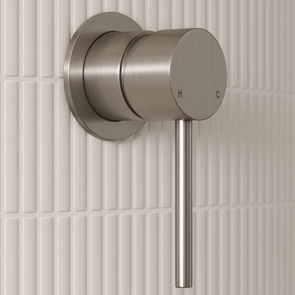 Milano Wall Mixer Brushed Nickel
